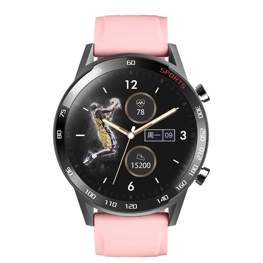 Дешевые смарт-часы T23 монитор температуры тела Смарт-часы фитнес-трекер пульса и