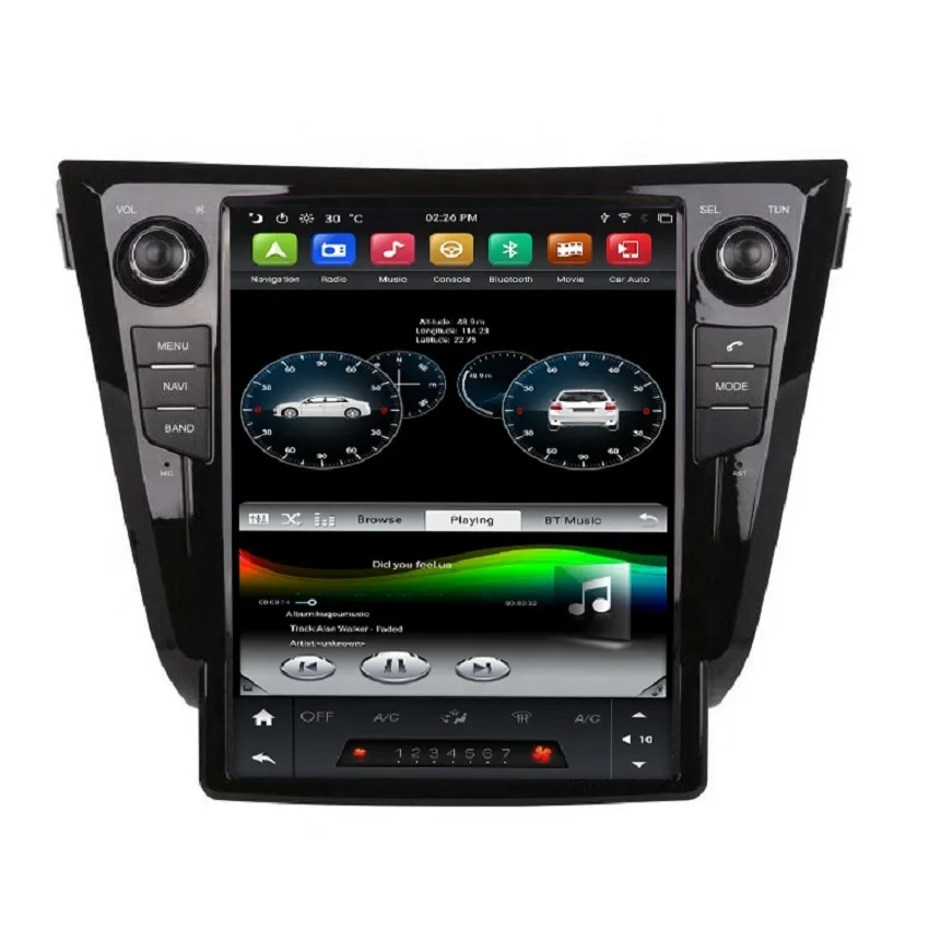 KD-12109 Tesla PX6 Android 9 Wifi автомобильное радио с Bluetooth Автомобильное видео Авто