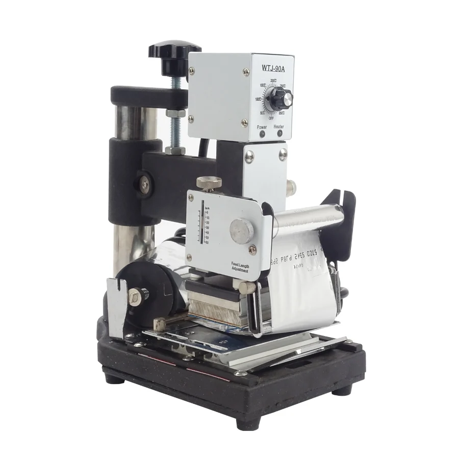 

1 pcs Hot Stamping Machine For PVC Card Member Club Hot Foil Stamping Bronzing Machine WTJ-90A