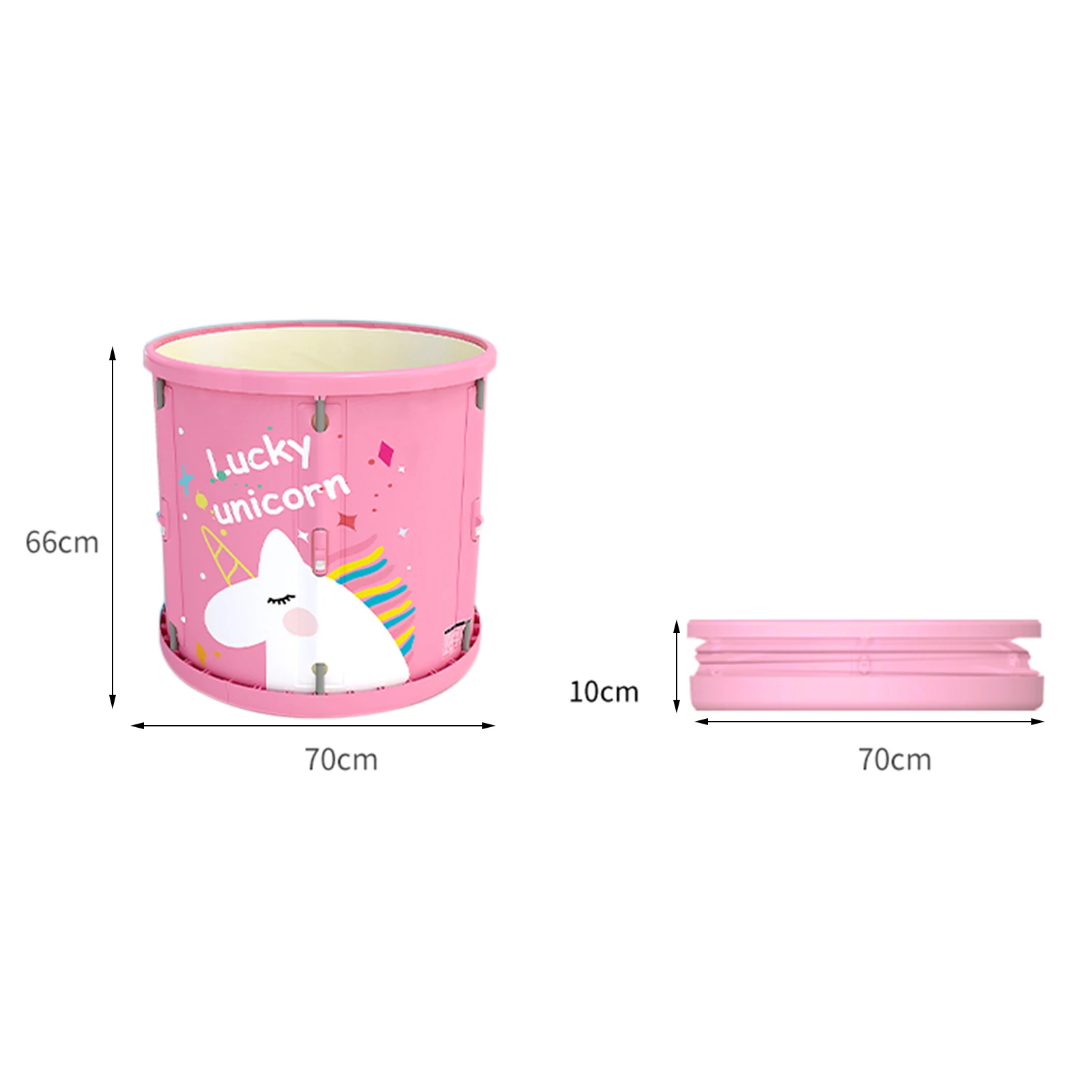 

Bathtub Foldable Portable Bath Barrel Large Adult Tub Bath Home Single SPA Massage Plastic Bathing Bucket Baby Swimming Pool