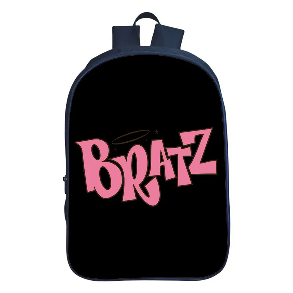 Bratz Backpack Anime 3D Print Kindergarten Mochila Boys School Bag Teens Storage Bag Travel Bags Children Rucksack