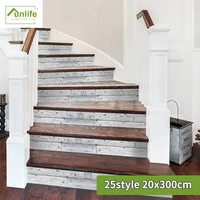 funlife%c2%ae staircase easy to clean oil proof removable decorative peel stick stair sticker for furniture bathroom kitchen decor