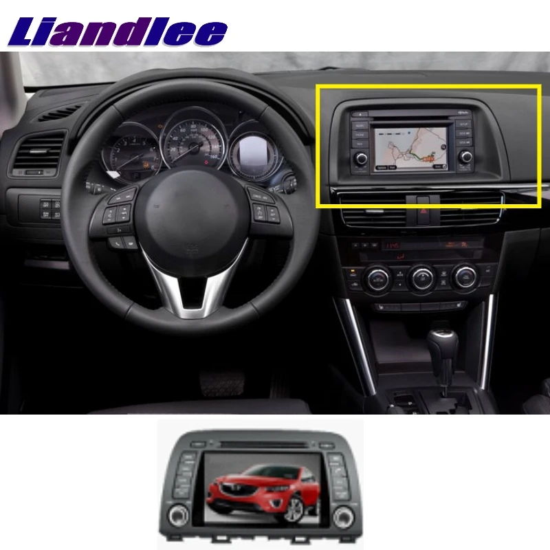 Для Mazda 6 GJ CX-5 2012 ~ 2017 LiisLee Автомобильный мультимедийный ТВ DVD GPS аудио Hi-Fi Радио