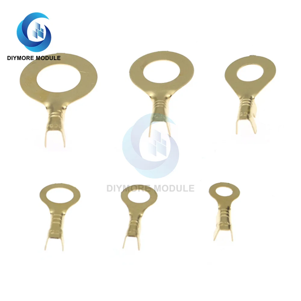 Кольцевые наконечники M3/M4/M5/M6/M8/M10 медные обжимные клеммы кабельные коннектор