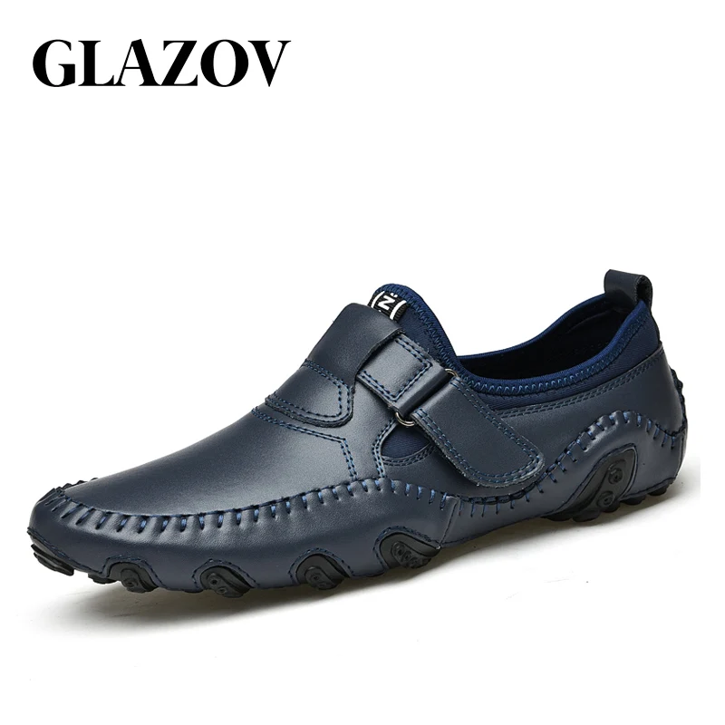 

Autumn Men Casual Loafers Office Luxury Brand Comfort Driving Shoes Men's Formal Alligator Genuine Leather Slip-on Dress Shoes