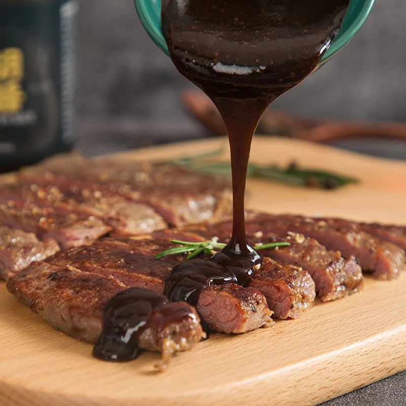 

Black Pepper Sauce Low Fat Light Food Fitness Steak Black Pepper Pasta Sauce Seasoning Sauce 268g FreshDate
