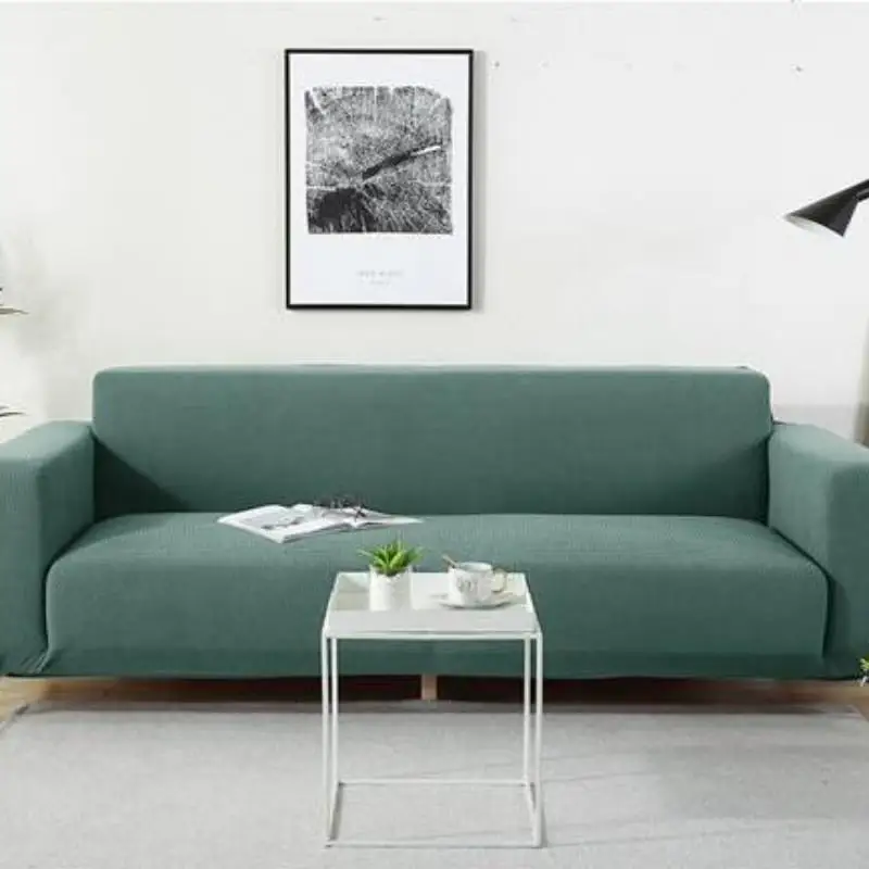 

Твердые Цвет плюшевые уплотненные теплые леггинсы с эластичной резинкой для диванов Универсальный секционный диван Чехол 1/2/3/4 местный стр...