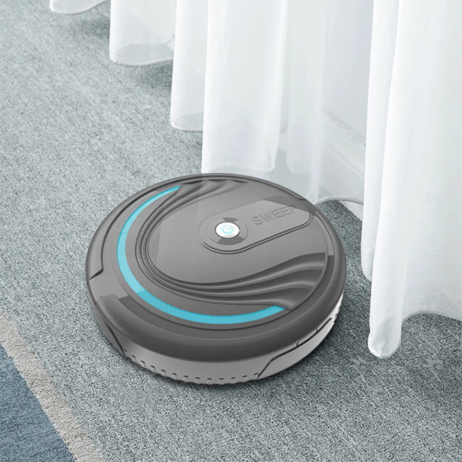 

Robot Vacuum Cleaner-Multiple Cleaning Modes with Smart Sensor for Floor Sweeping Robot Sweeper Vacuum Cleaners Household Tool