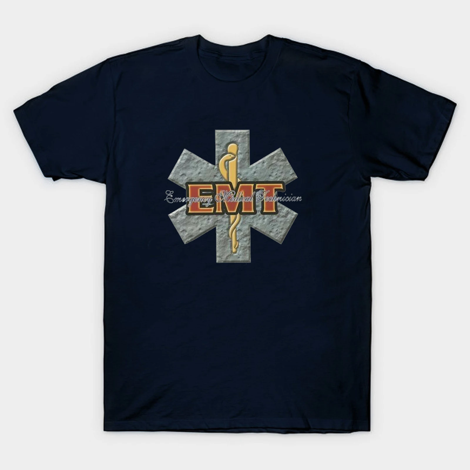 Fire Police EMT Star of Life T-Shirt EMS Summer Cotton Short Sleeve O-Neck Mens T Shirt New S-3XL