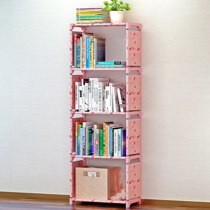 

5-Shelf Bookcase Book Shelves Bookshelf Storage Bin Books Display Shelving Unit Organizer 5-Shelf Storage Shelves Rack