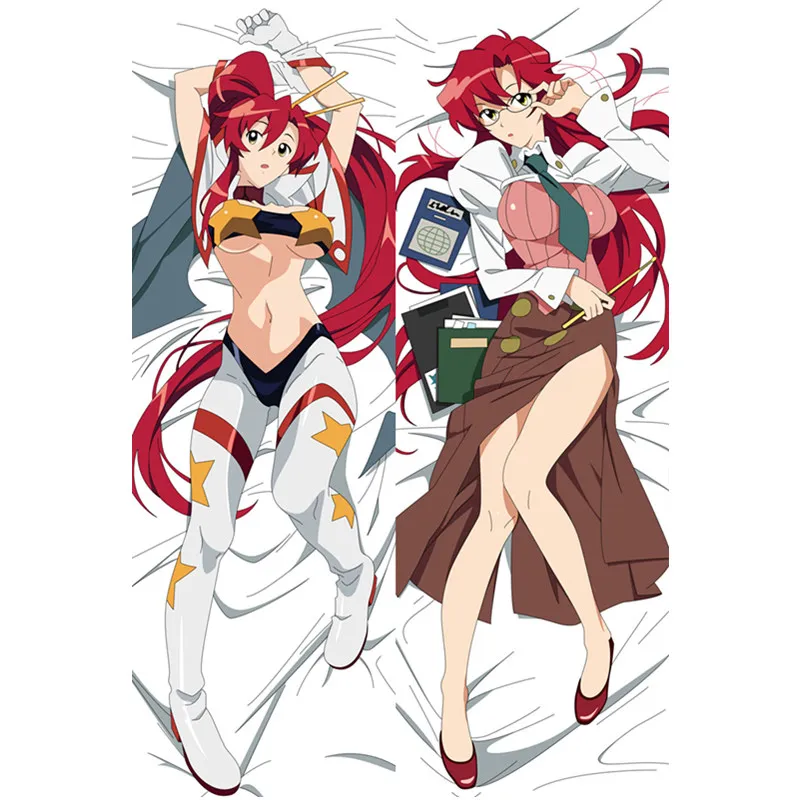 Новое поступление наволочки для подушек с аниме Tengen Toppa Gurren-Lagann чехол YokoDakimakura 3D
