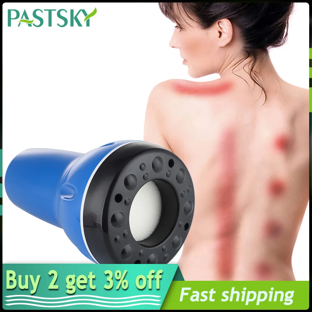 

Electric Guasha Cupping Vacuum Suction Therapy Massager Meridian Fat Burner Heating Hot Compress Negative Pressure Physiotherapy