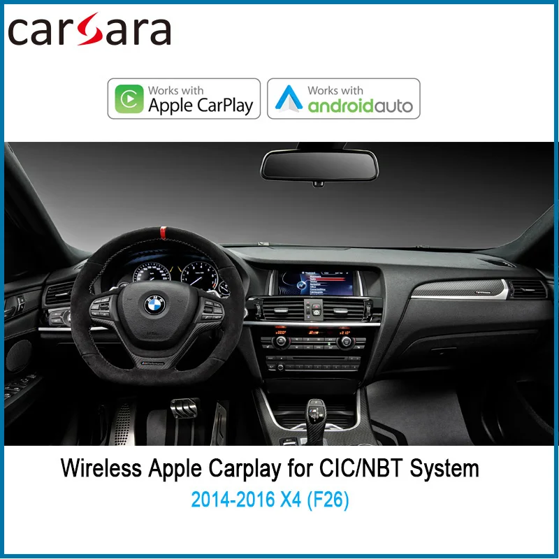 Verkauf 2020 Neue Auto Audio Interface Wireless Apple CarPlay Für B M W X4 F26 14-16 NBT Original Radio
