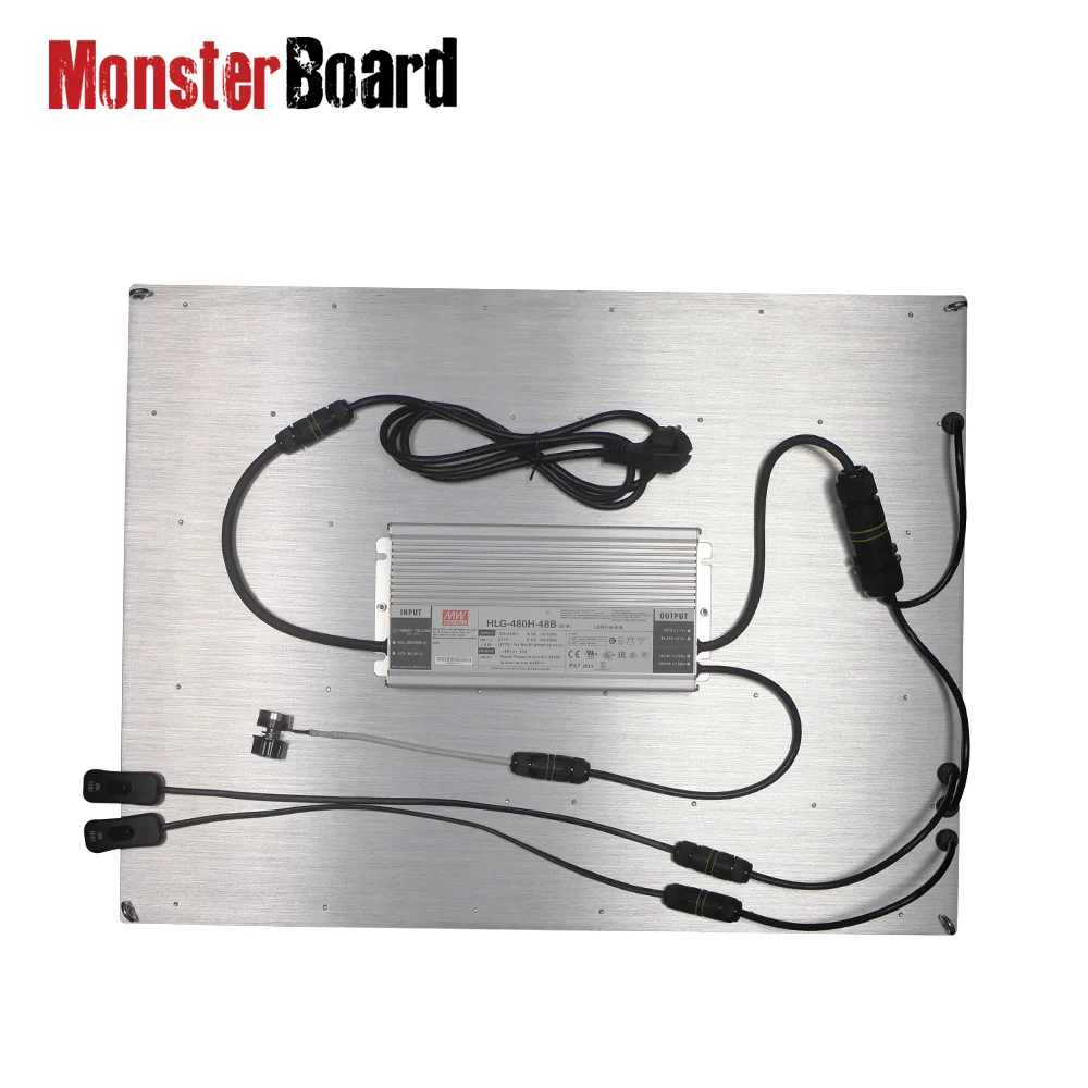Лидер продаж светильник Geek 480 Вт monster board v4 светодиодный для выращивания в