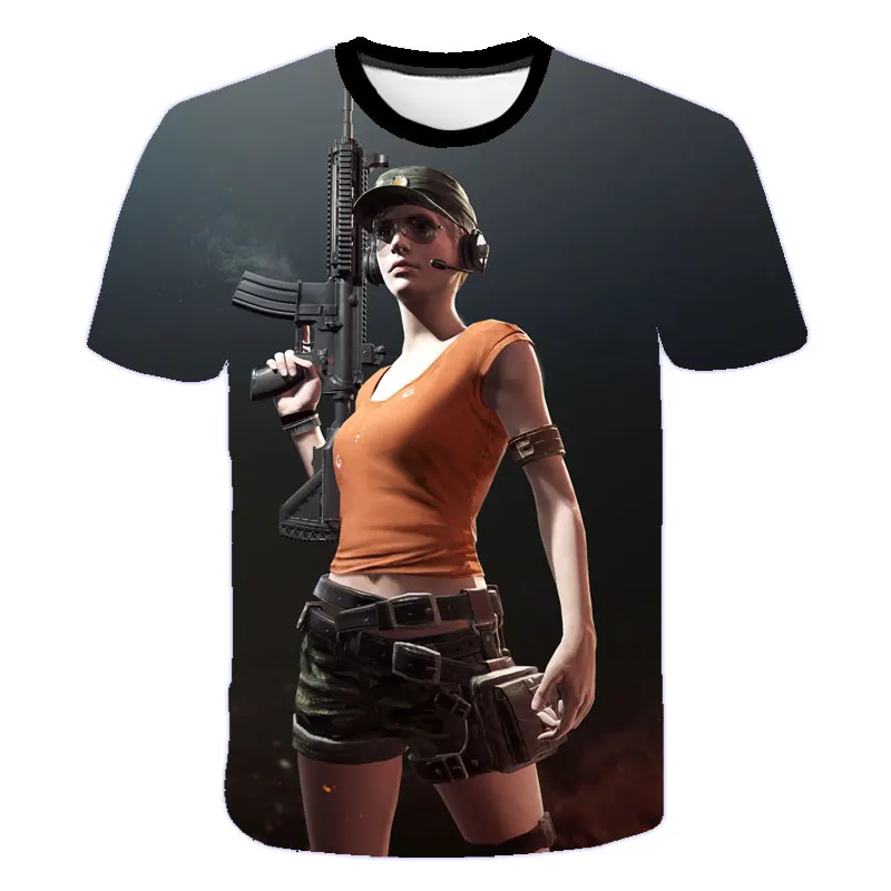 

Children's BOMIJIAO Game 3D Printed T-shirt Teen Cool Summer Best-selling Fashion Casual Short Sleeve Top