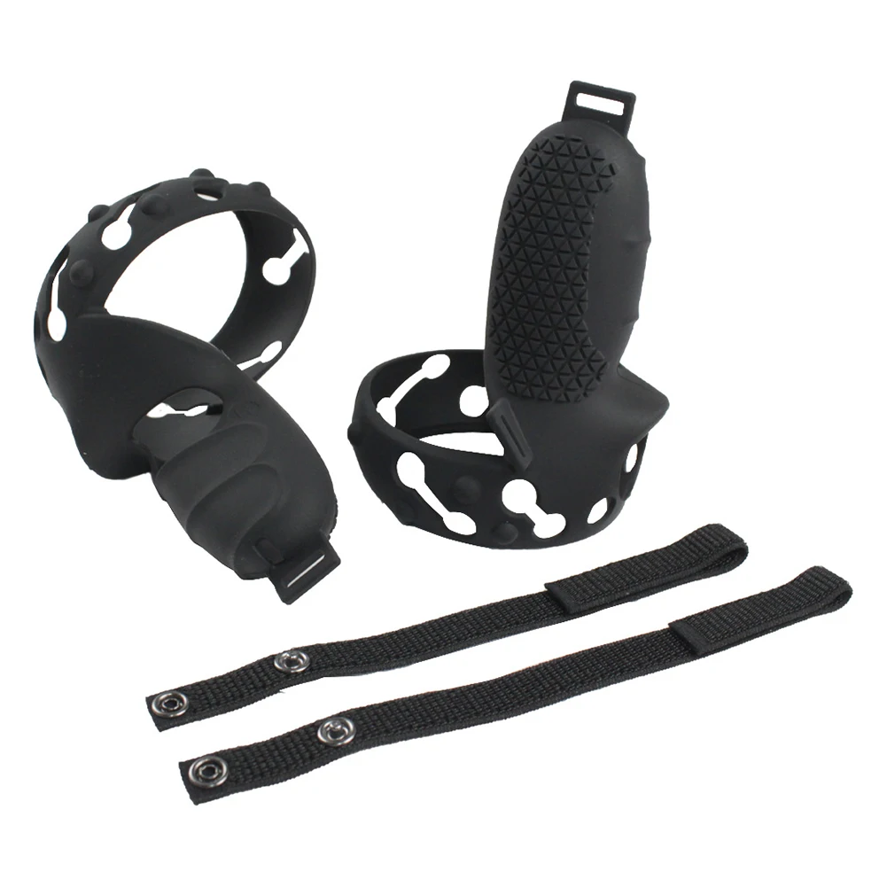 

VR Accessories Controller Silicone Grip Protective Cover For Oculus Quest 2 VR Touch Controller Case With Knuckle Strap Handle