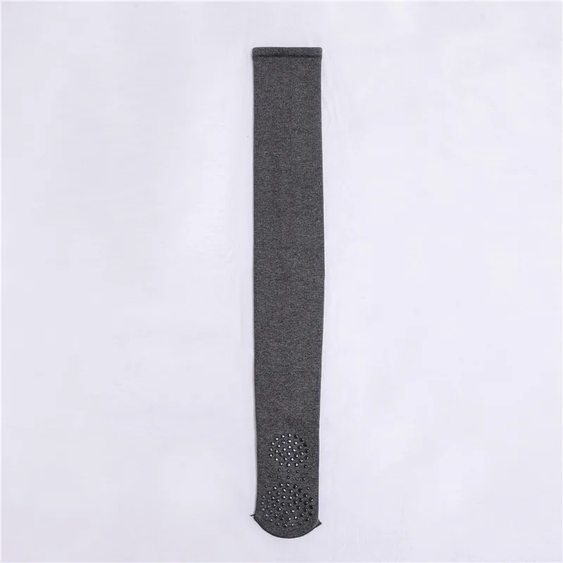 Ladies socks in autumn and winter plus velvet thickened non-slip comfortable over-knee high tube stockings