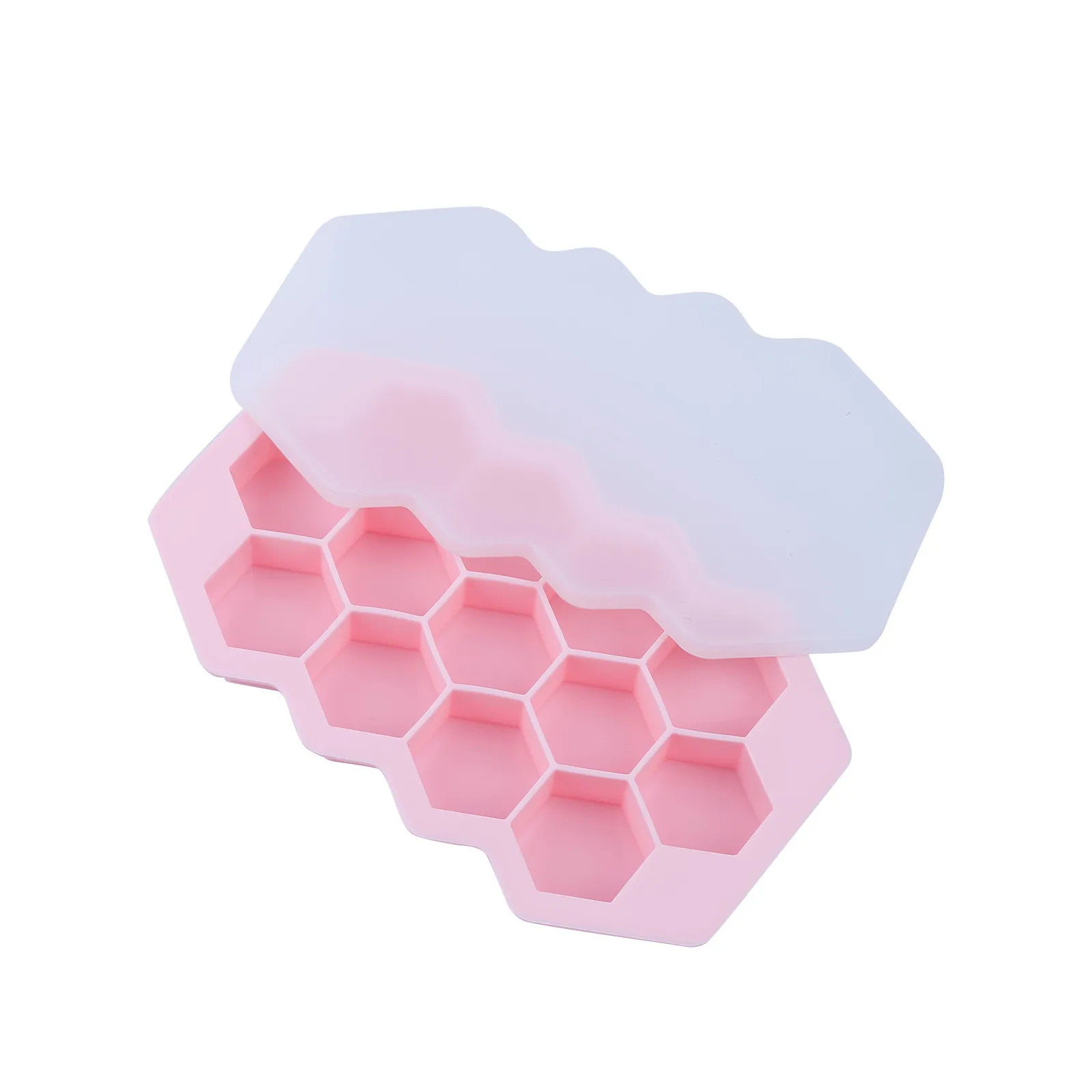 Сотовый ледяной кубик поднос форма пищевого силикона гибкая маленькая