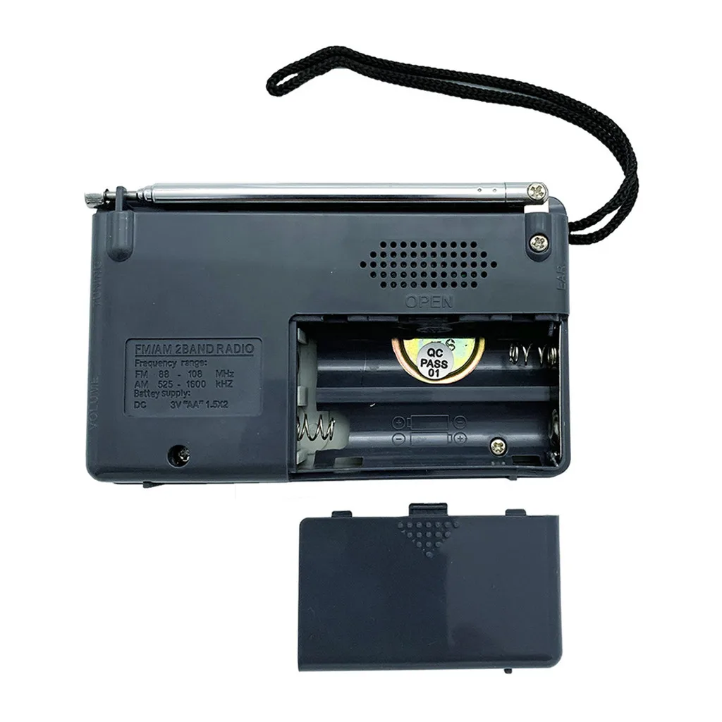 Радиоприемник FM AM SW портативный карманный радиоприемник с USB MP3 цифровой рекордер