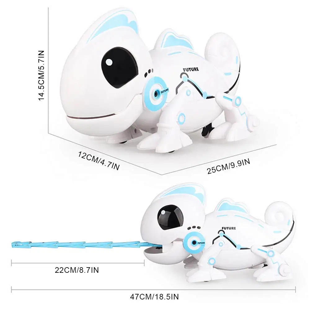 RC Predation игрушечный Хамелеон пульт дистанционного управления электрический