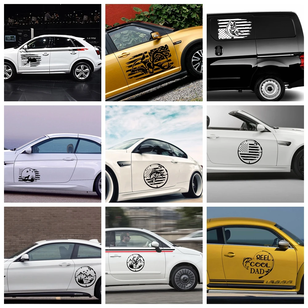 

NEW Animal Hunter Auto Sticker Vinyl Car Sticker 3D Car Styling