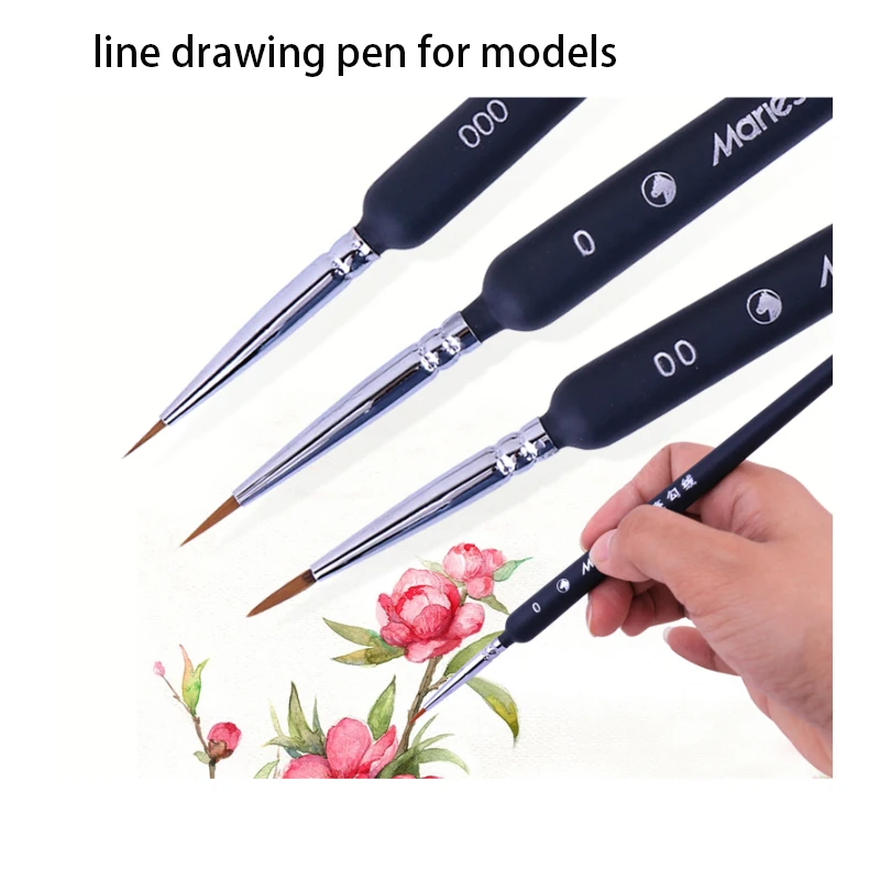 

3 шт. ручка для рисования/Кисть для рисования для gundam/модели/модель автомобиля CC магазин моделей