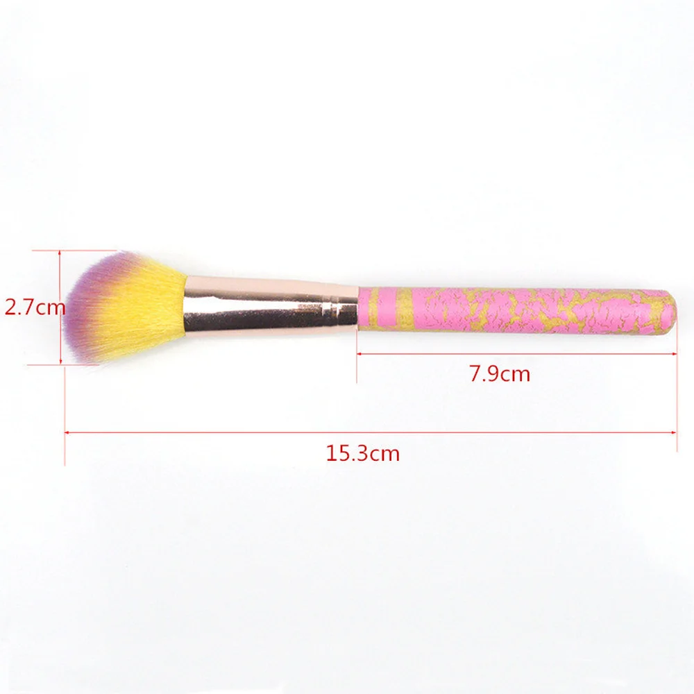 1pc Brand Makeup Brushes Face Highlighter Powder Brush 3D Contour Blusher Cosmetics Tools for Women Beauty | Красота и здоровье