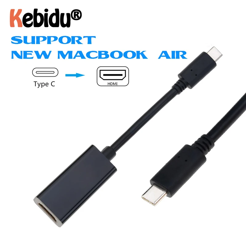 4K 30Hz Type C 3 1 Male к HDMI совместимый с женским кабелем адаптер преобразователь USB для S9/8