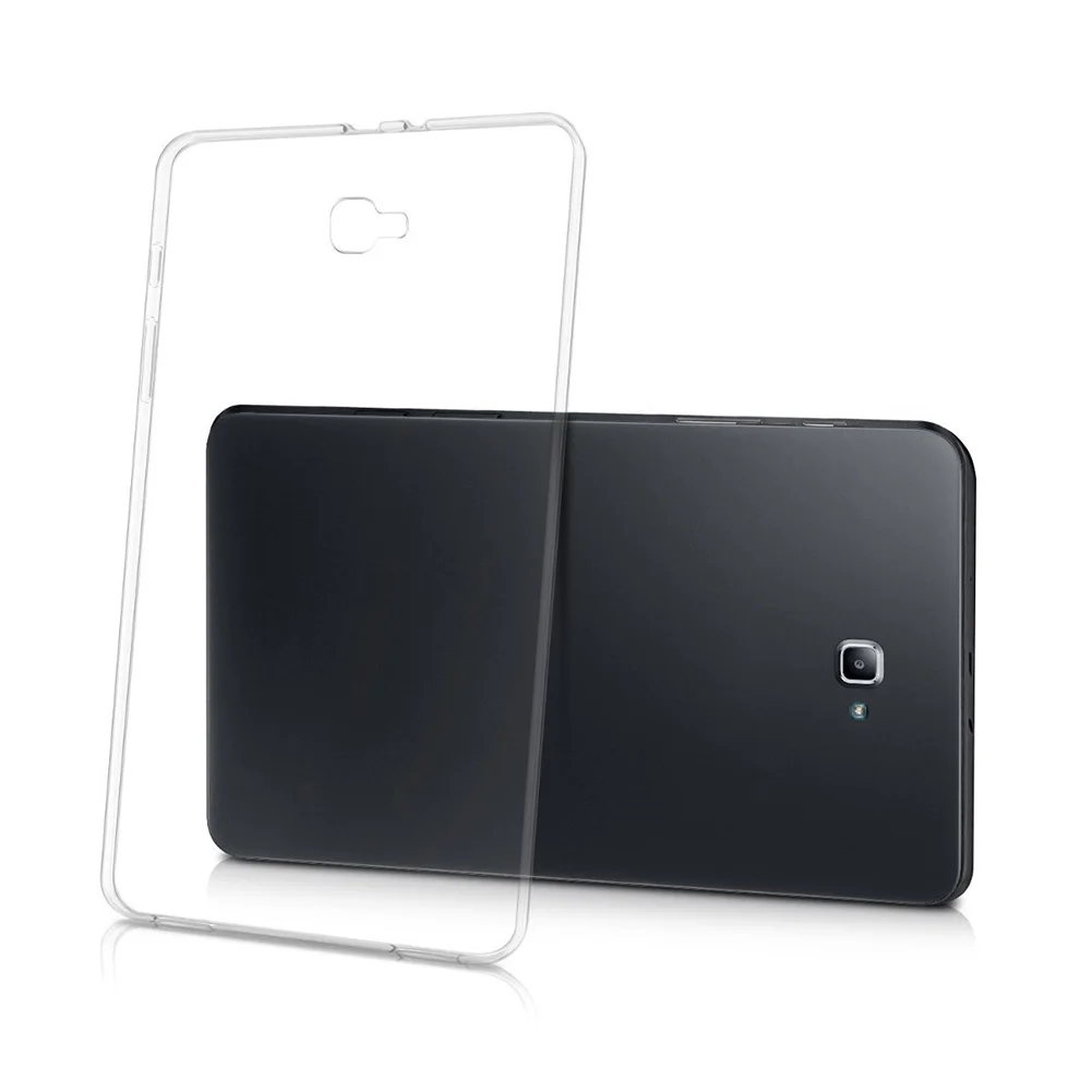 Прозрачный мягкий защитный чехол из ТПУ для Samsung Galaxy Tab A 10 1 дюйма SM T585 T580 2016