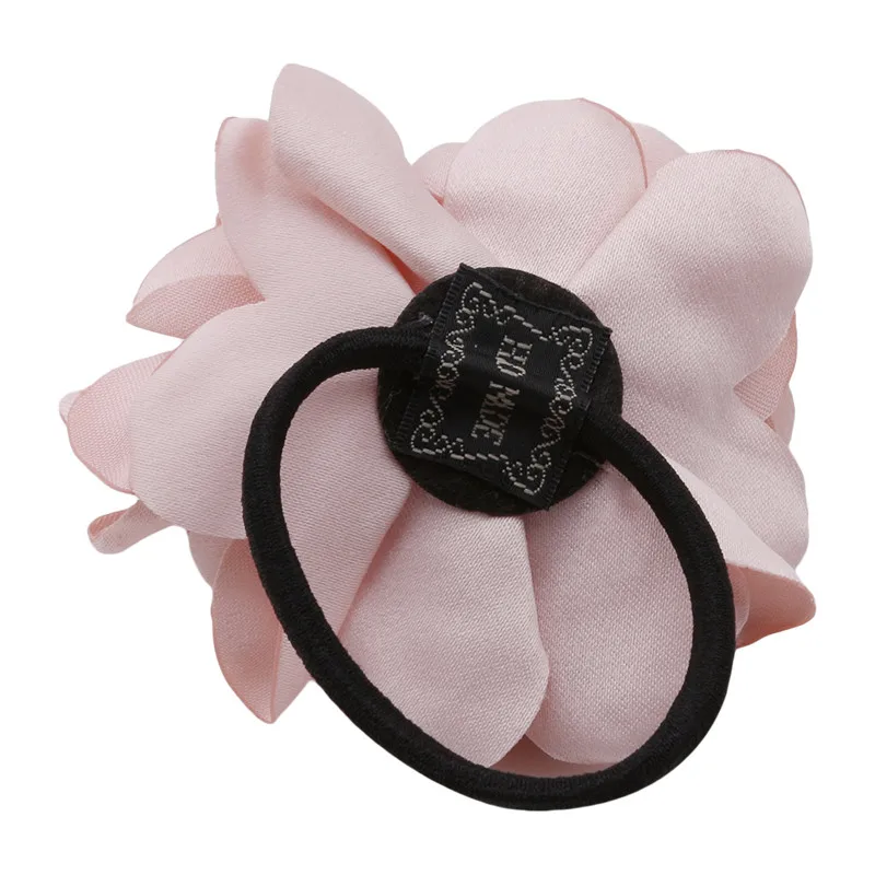 

High Quality Artificial Flower Headdress Hair Accessories For Girls Pure Color Cute Party Headware 3 Colors