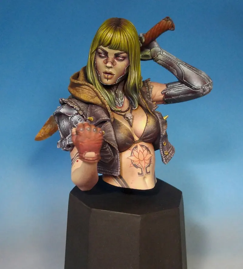 1/10 весы фэнтезийная техника женский бюст полимерный миниатюрный Неокрашенный DIY