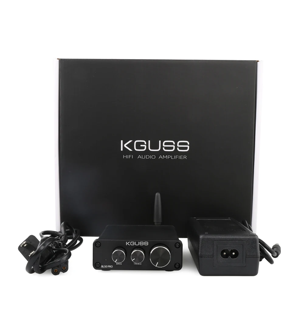 Цифровой усилитель KGUSS BL50 PRO Bluetooth 5 0 QCC3003 TPA3116D2 HIFI 50 Вт * 2|Усилители мощности| |