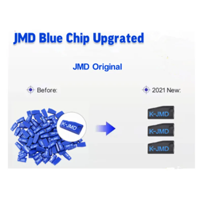 Оригинальный Автомобильный ключ чистый чип JMD King копия чипа 46/4C/4D/G для удобного