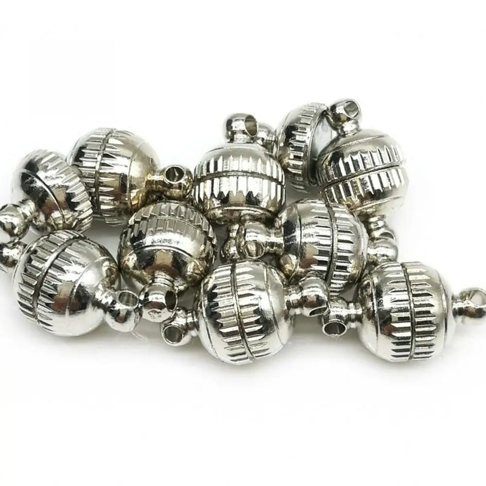 10 шт. магнитные застежки с золотым и серебряным покрытием фурнитура для