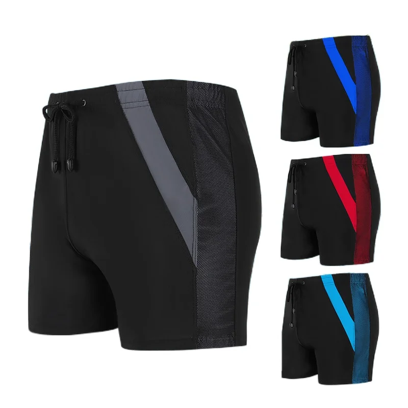 

Men's Swimwear Shorts Plus Size Swimming trunks Swimsuit quick-drying loose men's lace-up Beachwear Bathing Suit Beach Swim Pant