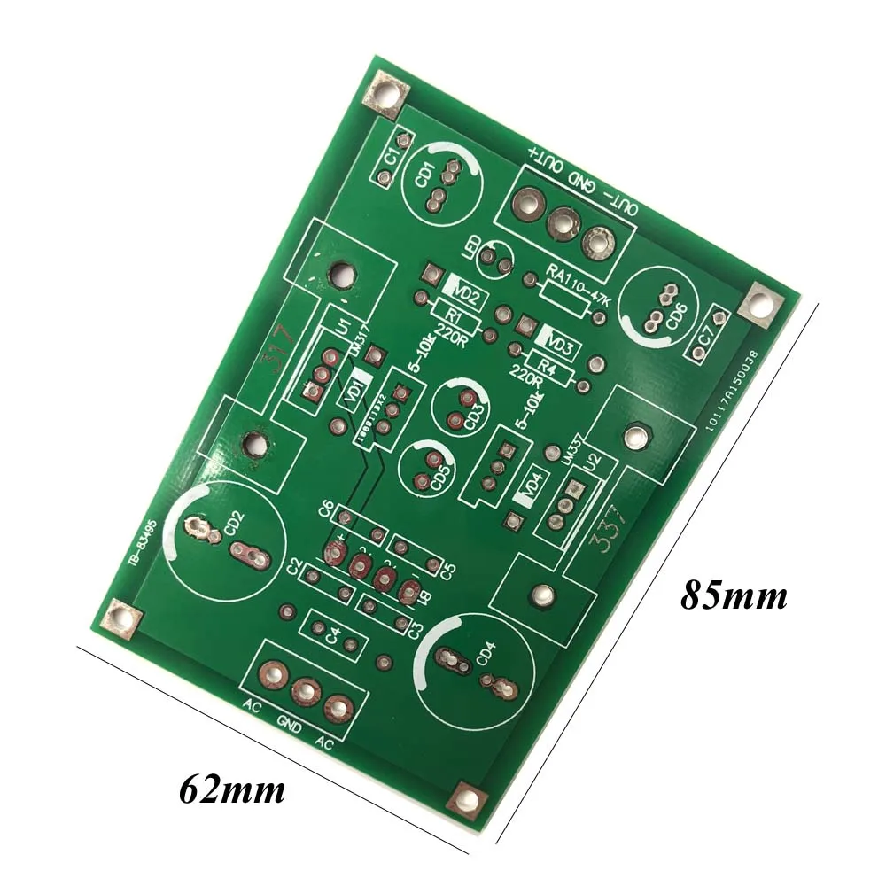 Lusya DIY Наборы LM317t LM337t линейным регулированием постоянного тока Питание