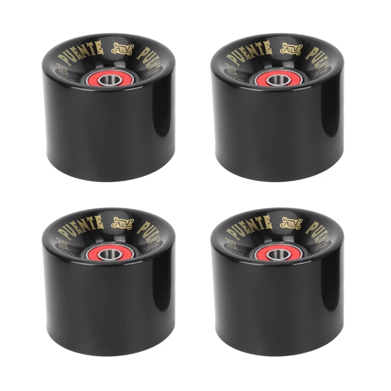 HOT SALE PUENTE 4Pcs/Set Cruiser Skateboard Wheels PU Wheels