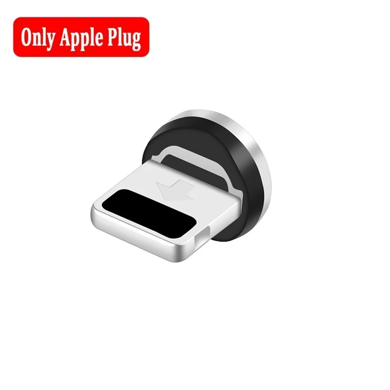 Магнитный кабель штекер типа C Micro USB C вилки Быстрая Зарядка телефона Microusb type-C Магнитный зарядный разъем для iPhone XR Xiao Mi not - Цвет: for iphone