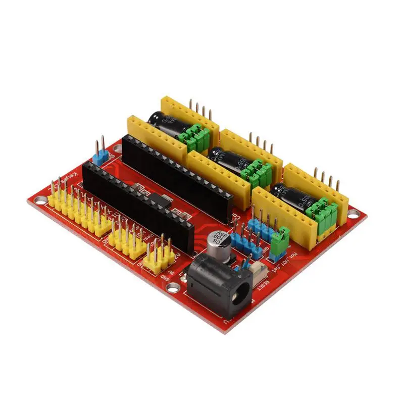 Плата расширения для ЧПУ Shield V4 Nano 3 0 Stepper A4988 Драйвер 3D принтера Arduino TE732|Детали и