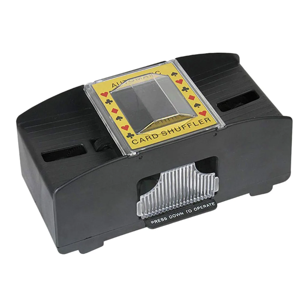 

Plastic Automatic Card Shuffler Classic Poker Electric Shuffling Tool