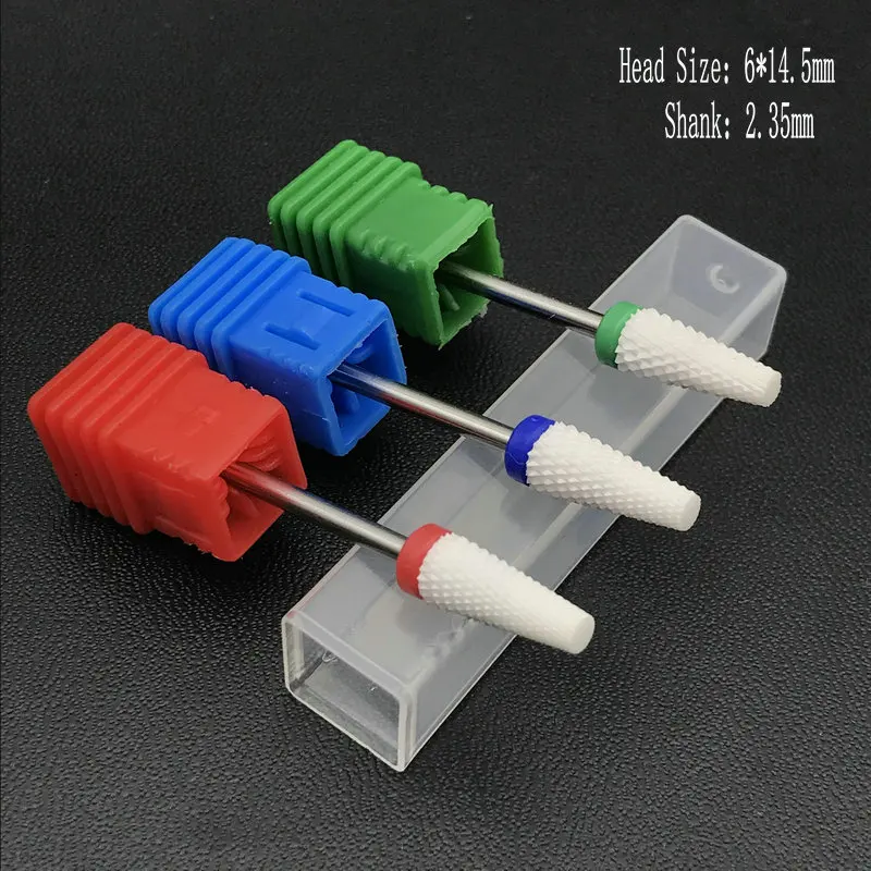 1 шт. белые керамические фрезы для маникюра и педикюра очистки кутикулы|Жидкость