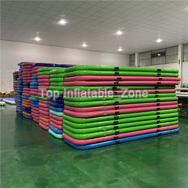 

Free shipping 3M4M5M Inflatable Gymnastics AirTrack Tumbling Air Track Floor Trampoline for Home Use/Training/Cheerleading/Beach