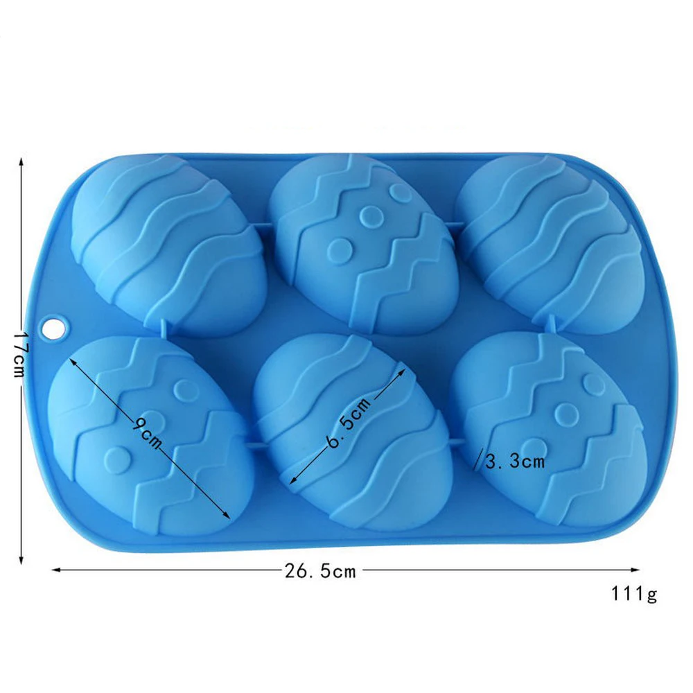 

Easter Day Egg Shape Silicone Mold Rubber Animal Fondant Chocolate Candy Mold Cake Baking Decorating Tools Kitchen Baking Tool