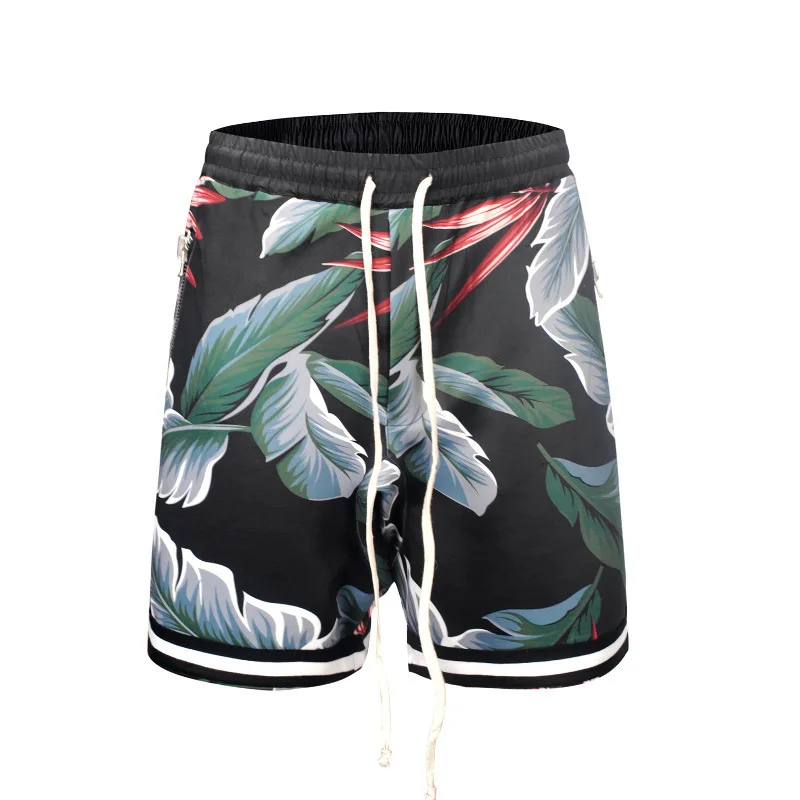 

Gao jiechao brand feel of God shorts fog essentials wide loose flower shorts beach pants