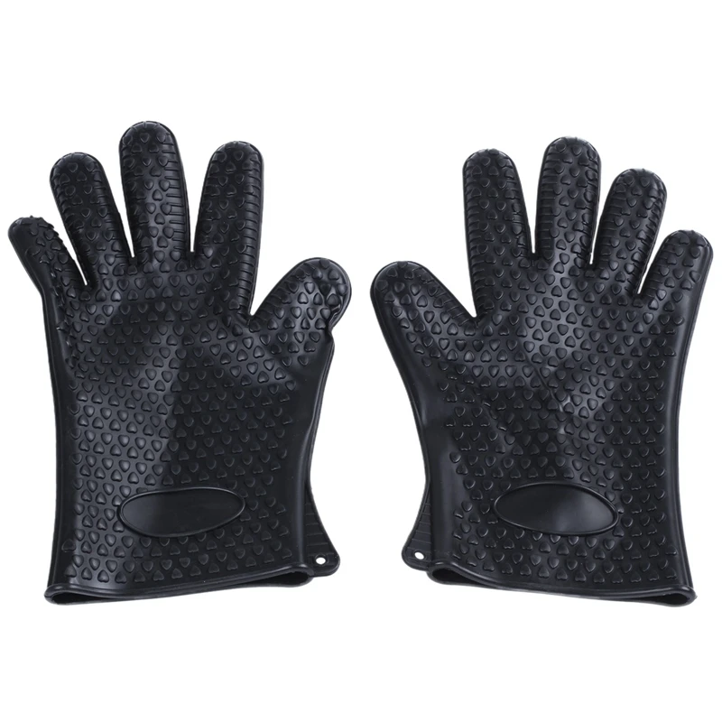 Промо-акция! Одна пара перчаток для кухонной печи термостойкие силиконовые