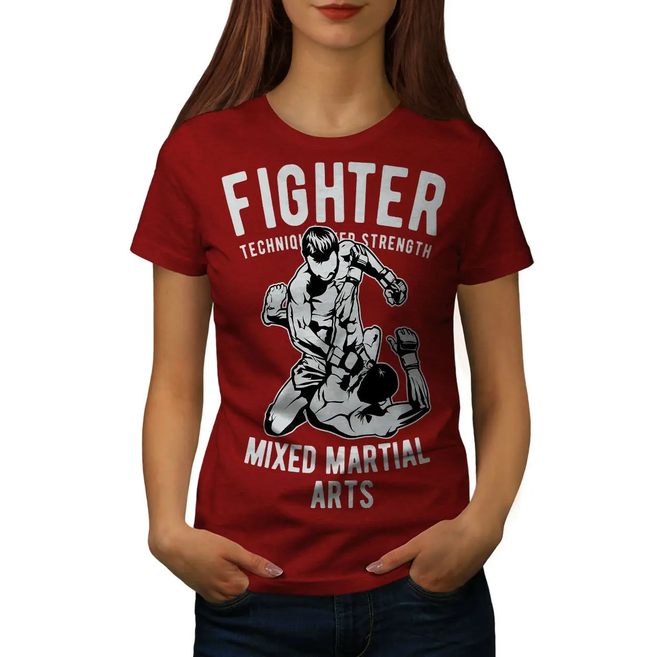 

Fighter Martial Art NEW MIXED MARTIAL ARTS Women T-shirt