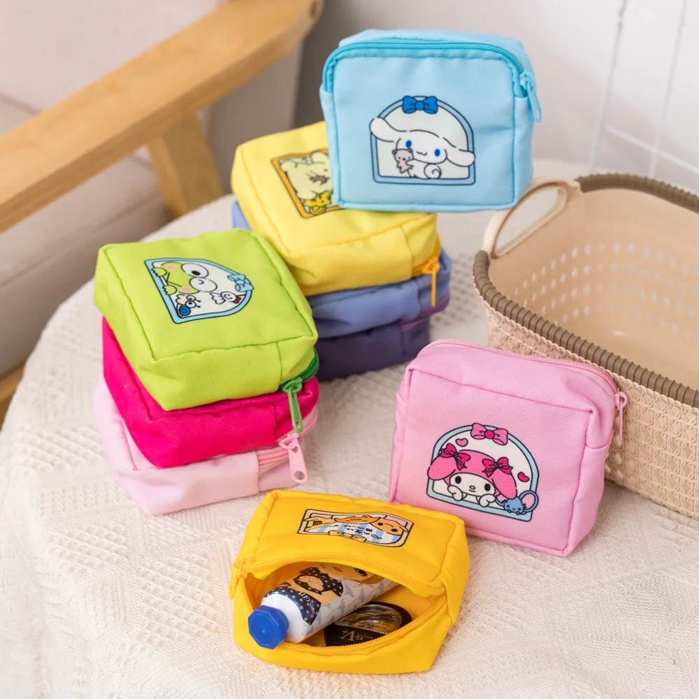 Sanrio мультяшная гигиеническая салфетка Hello Kitty сумка для хранения полотенец