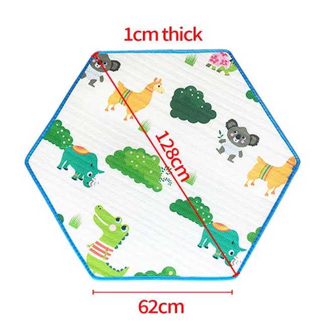 Type 1 IMBABY детский игровой коврик нескользящий EPE хлопковый игровой коврик для манежа для новорожденных игровой коврик для палатки детский игровой коврик для палатки - Цвет: Type 1