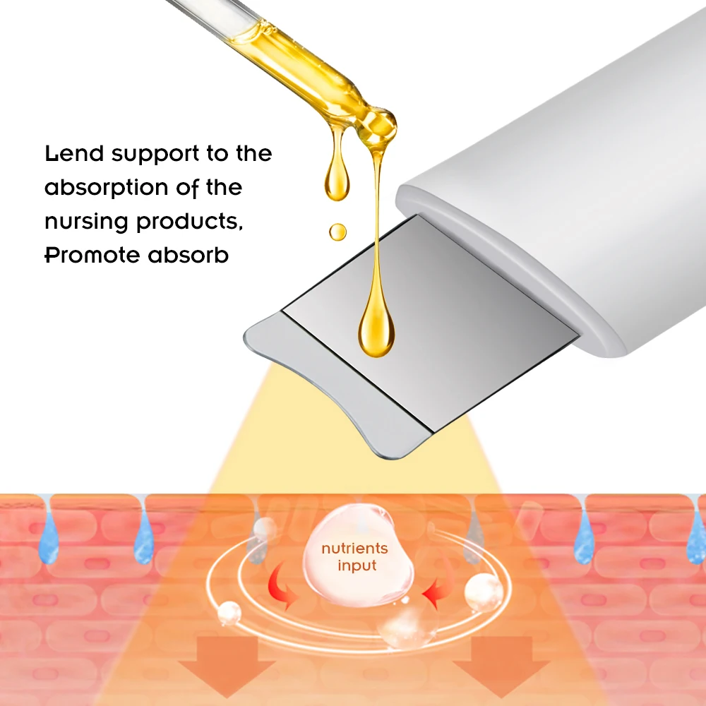 Ультразвуковой аппарат для удаления черных точек морщин и пор|Скраб кожи| |