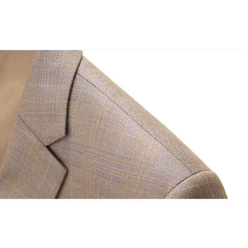 Мужской приталенный блейзер Shenrun модный пиджак для деловых встреч вечеринок